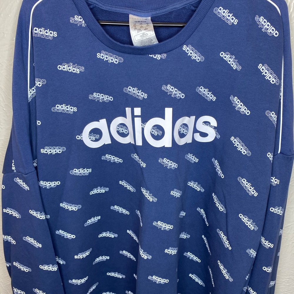 Adidas graphic sweatshirt